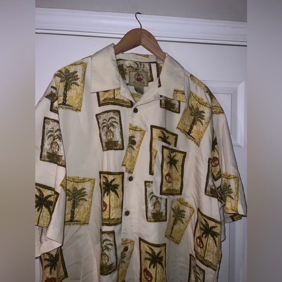 Joe Marlin rayon/polyester short sleeve button up size 3XL - Picture 1 of 8